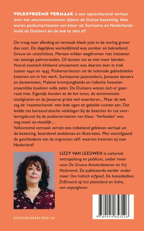 Volksvreemd vermaak achterkant