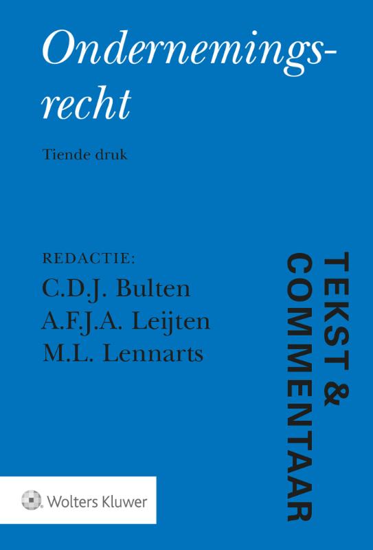 boekenbalie_9789013155884_cover Ondernemingsrecht / Tekst & Commentaar