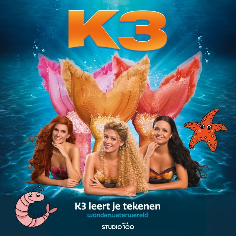 K3 leert je tekenen - Zeedieren / K3