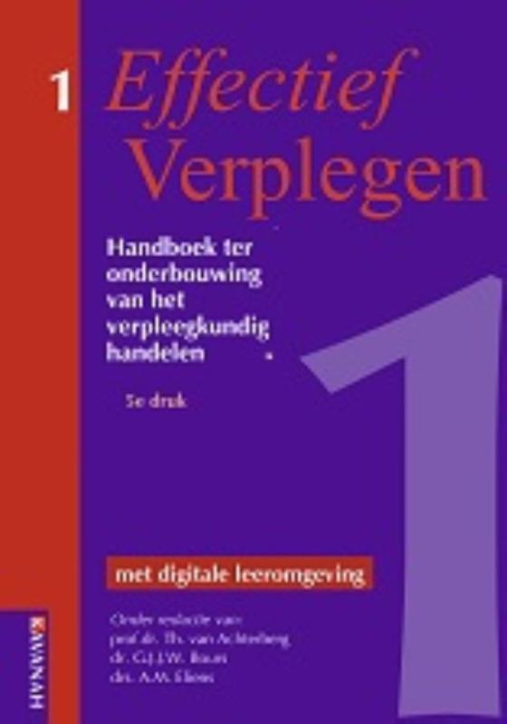 boekenbalie_9789057401466_cover Effectief Verplegen 1 / 1 / Effectief Verplegen / 1