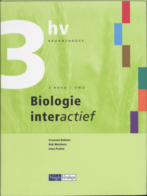 Biologie interactief 3 Havo/vwo Bronnenboek