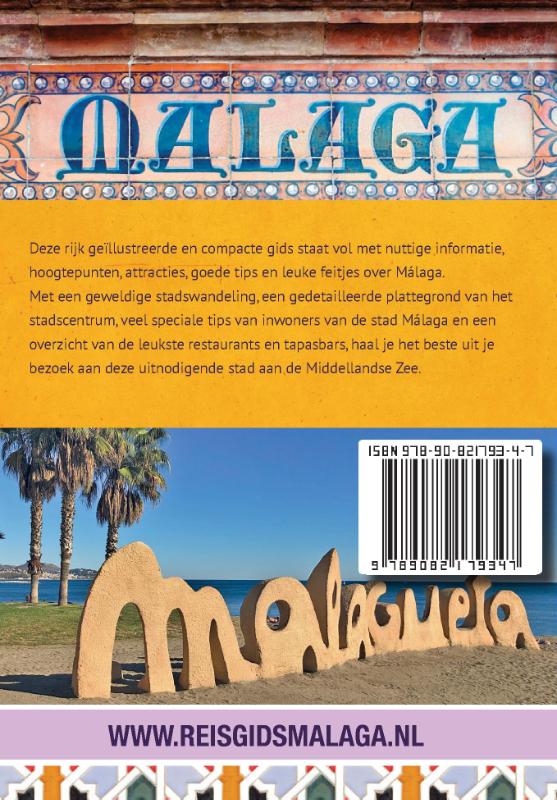 Reisgids voor de stad Malaga achterkant