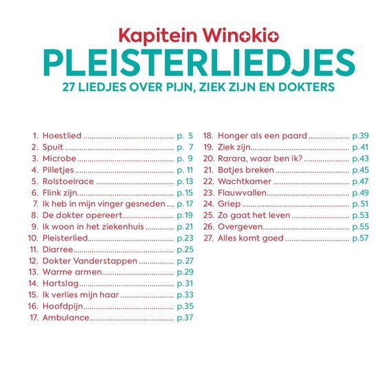 Pleisterliedjes