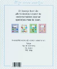 Kleuren / Mijn eerste woordjes / 1 achterkant