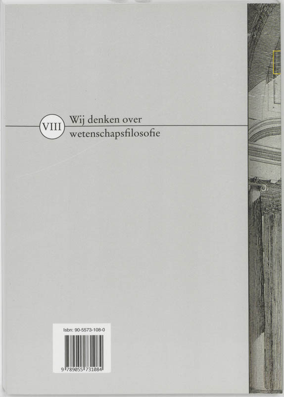 Wij denken over wetenschapsfilosofie / 8 / Wij denken over / 8 achterkant