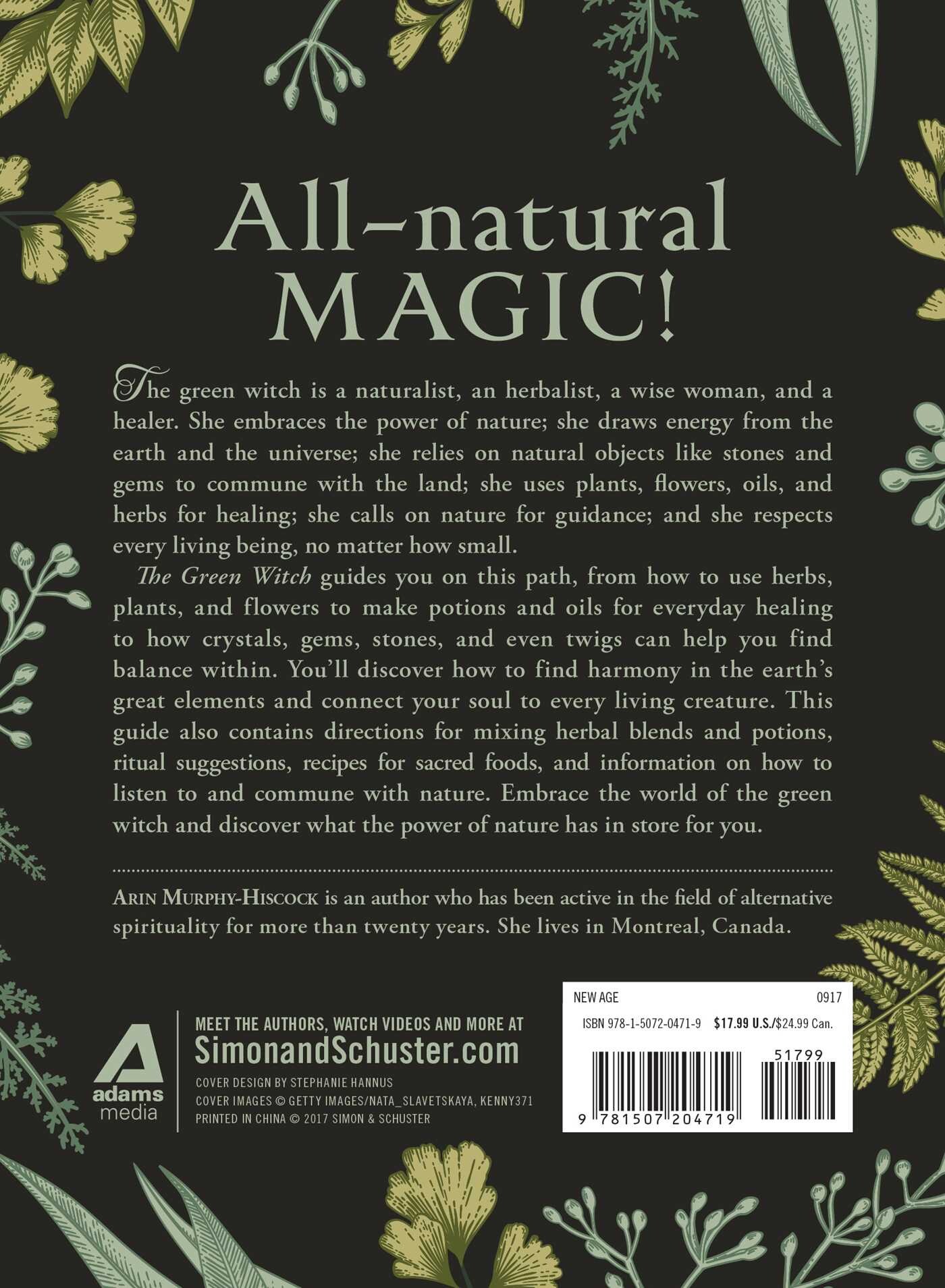 The Green Witch / Green Witch Witchcraft Series achterkant