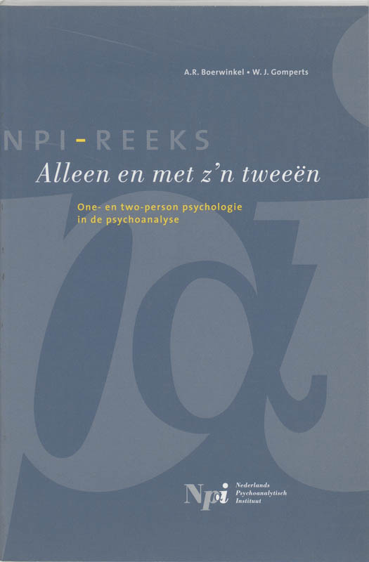 Alleen en met z'n tweeen / NPI-reeks