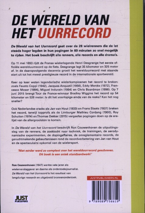 De wereld van het uurrecord De wereld van het uurrecord achterkant