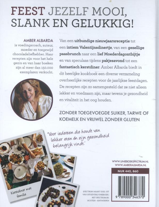 Gezond feesten Gezond feesten achterkant