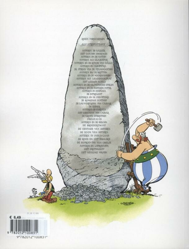 Asterix 23: Obelix & Co. / Asterix / 23 achterkant