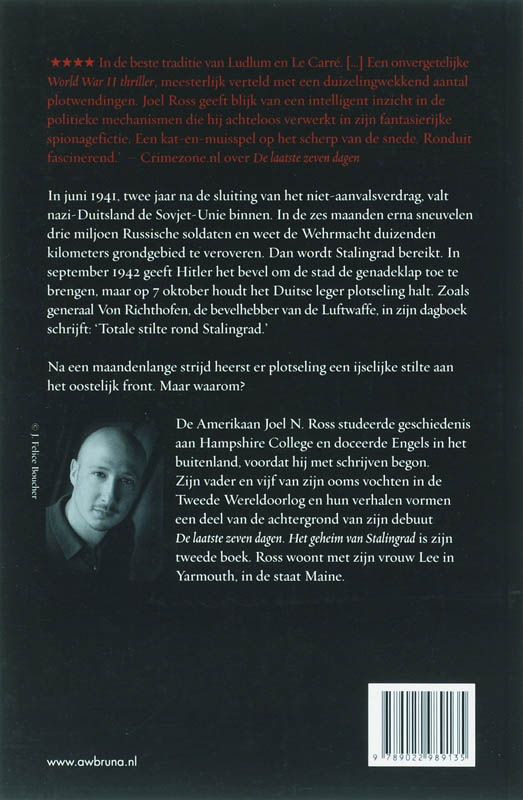 Het geheim van Stalingrad achterkant