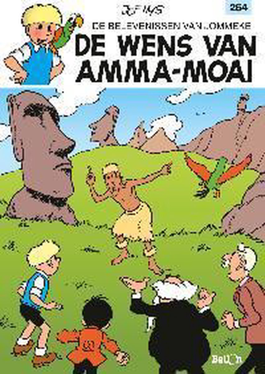 Jommeke 264. de wens van amma-moai