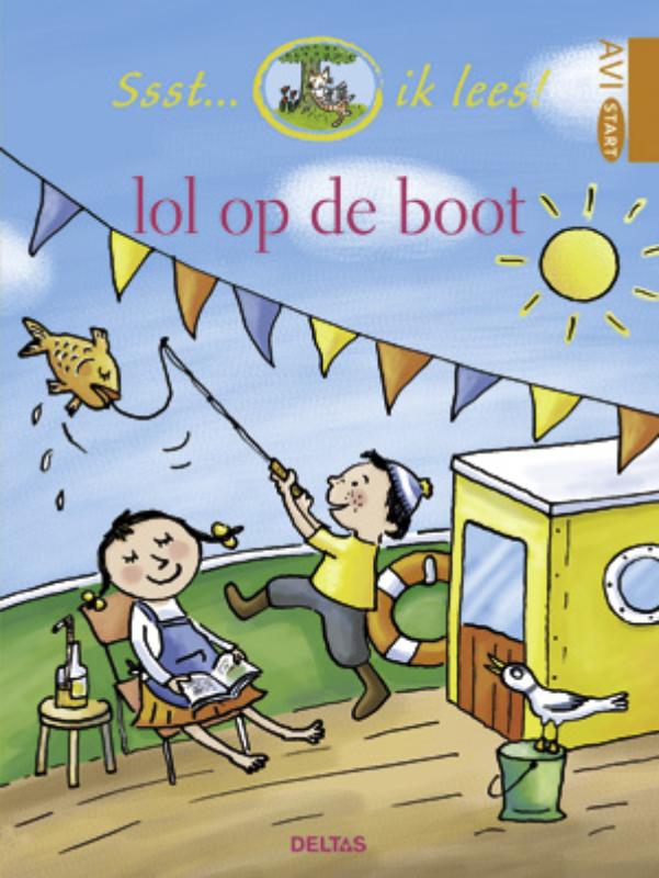 Lol op de boot / Ssst... ik lees!