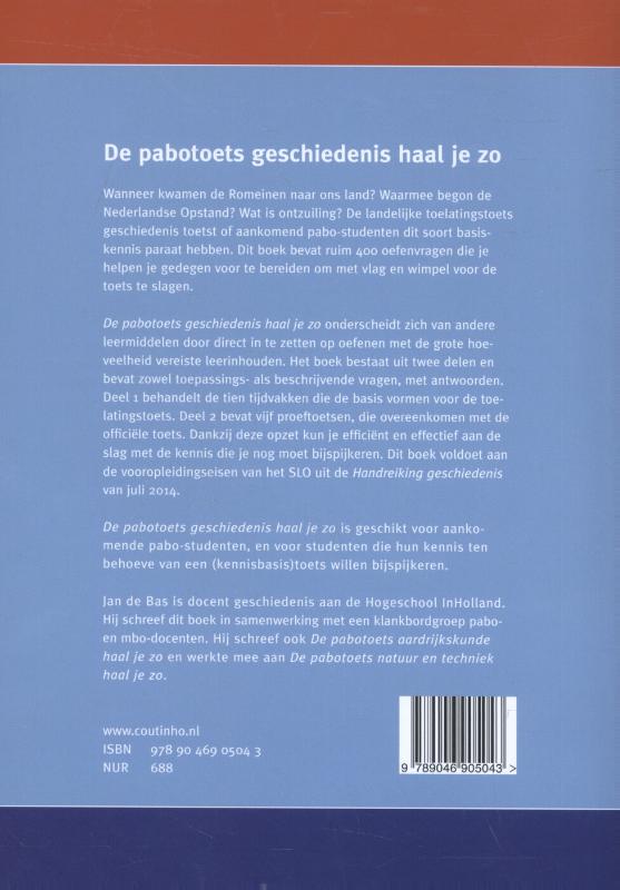 De pabotoets geschiedenis haal je zo De pabotoets geschiedenis haal je zo achterkant