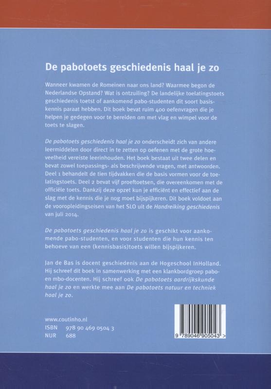 De pabotoets geschiedenis haal je zo achterkant