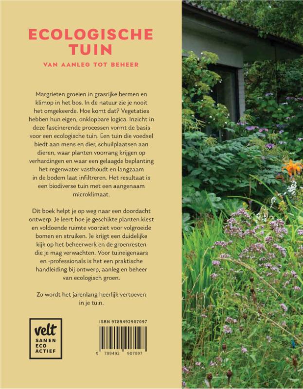 Ecologische tuin achterkant