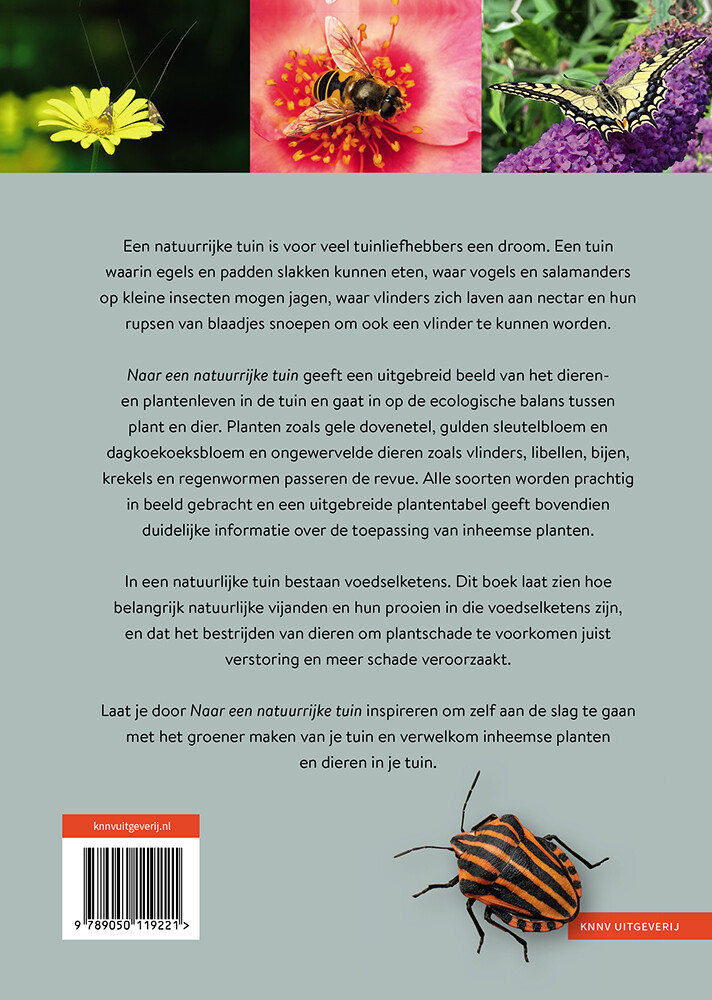 Naar een natuurrijke tuin achterkant