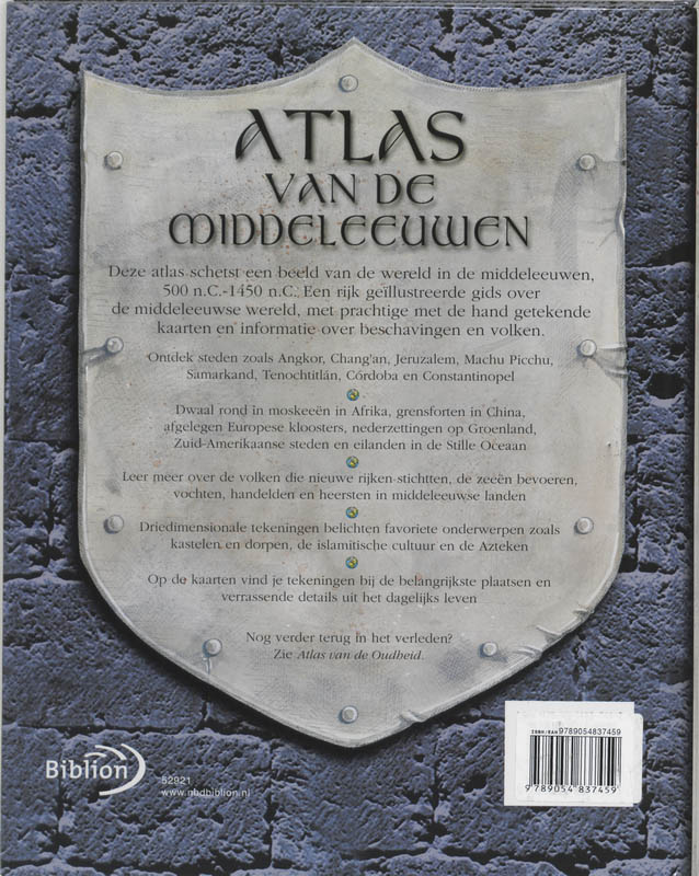 Atlas Van De Middeleeuwen achterkant
