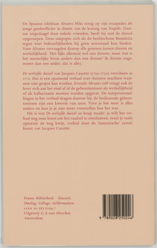 De verliefde duivel ; Enguerrand en Strigilline achterkant