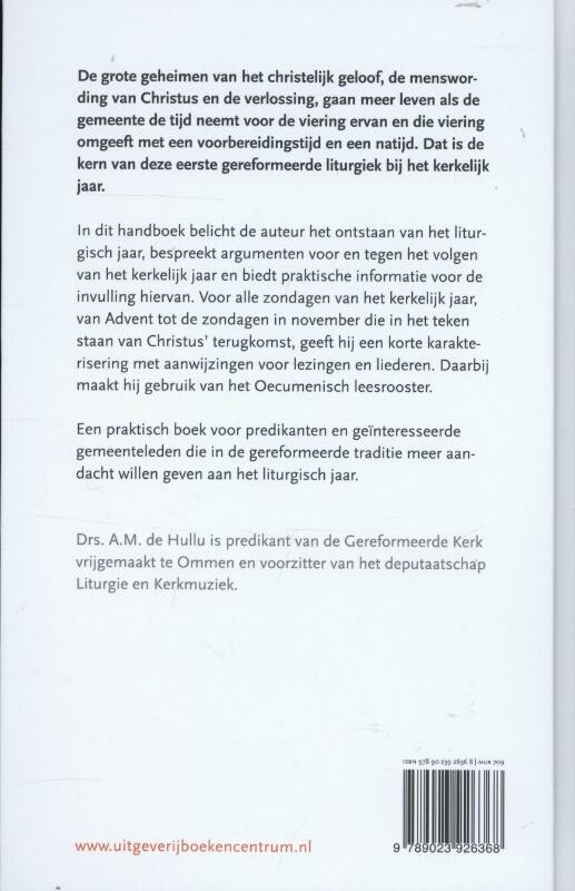 Tijd voor het geheim van Christus achterkant