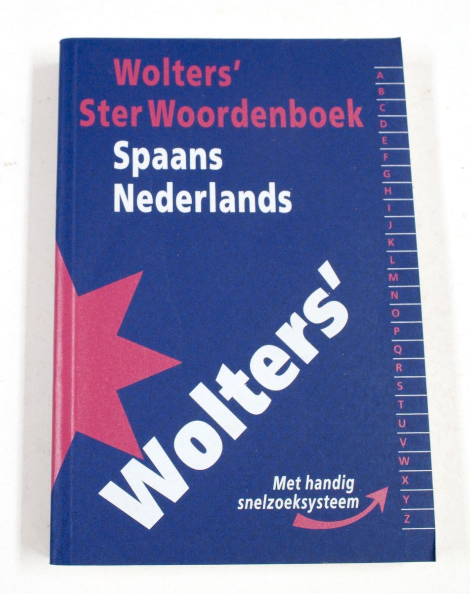 Wolters' sterwoordenboek / Spaans-Nederlands / Wolters' ster woordenboek