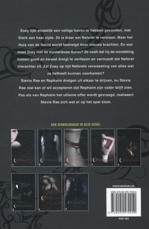 Voorbestemd / Het huis van de nacht / 9 achterkant