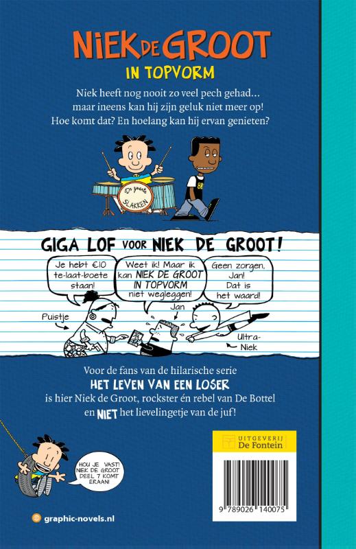 Niek de Groot in topvorm / Niek de Groot / 6 achterkant