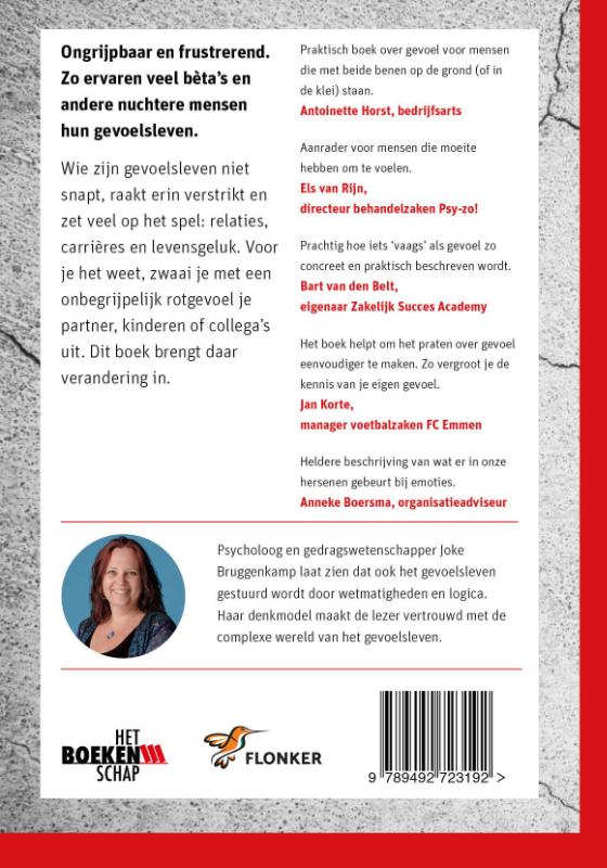 Gevoel is heel logisch achterkant
