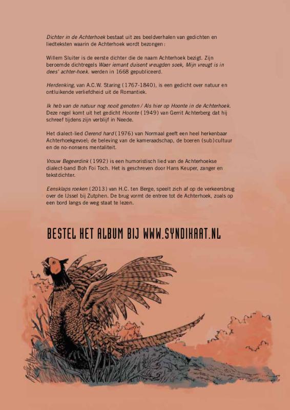 Dichter in de Achterhoek achterkant