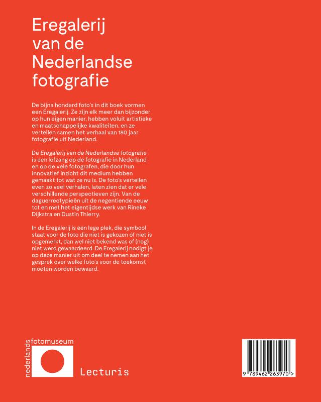 Eregalerij van de Nederlandse fotografie achterkant