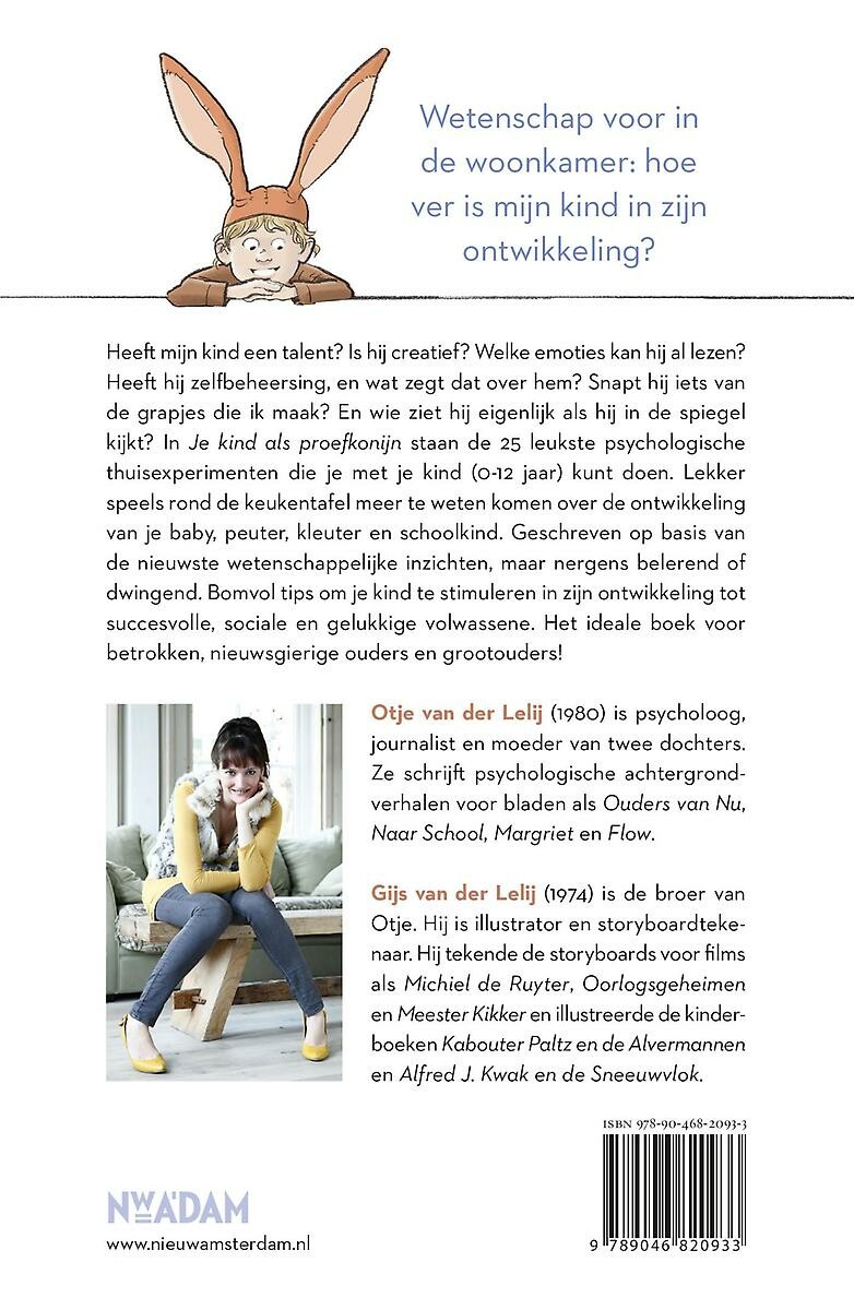 Je kind als proefkonijn achterkant