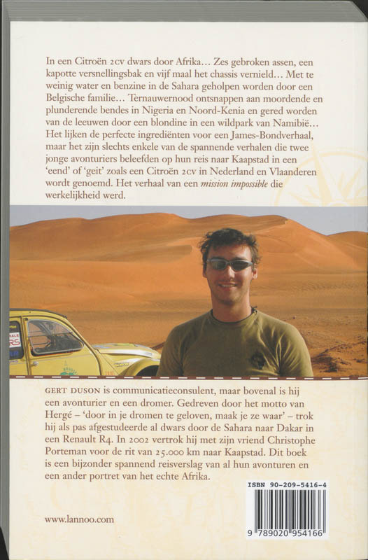 Een vreemde eend in Afrika Een vreemde eend in Afrika achterkant