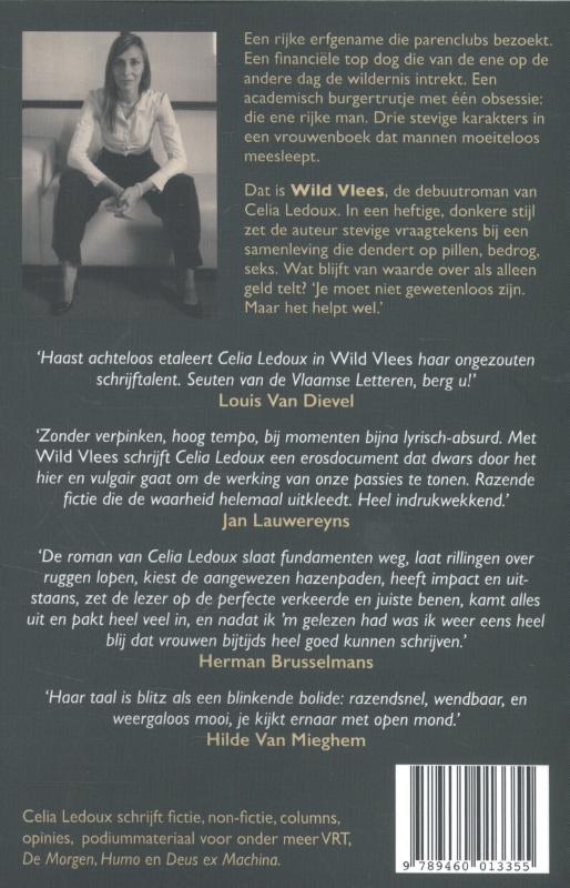 Wild vlees achterkant