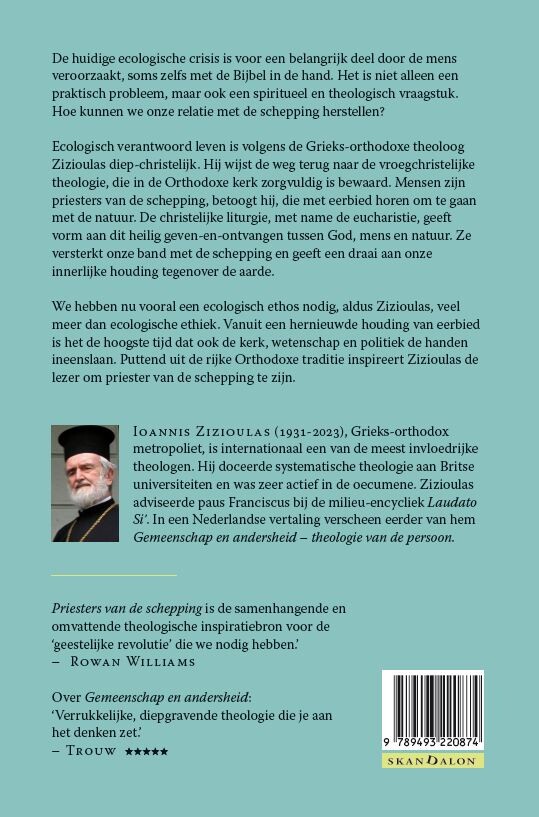 Priesters van de schepping achterkant