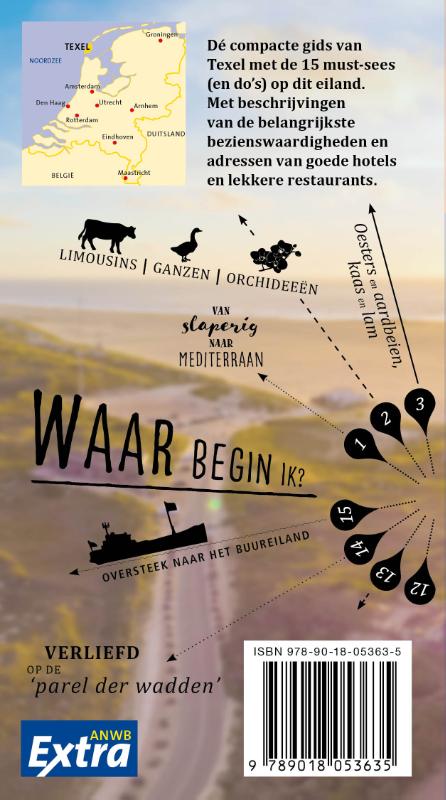 Texel / ANWB Extra achterkant
