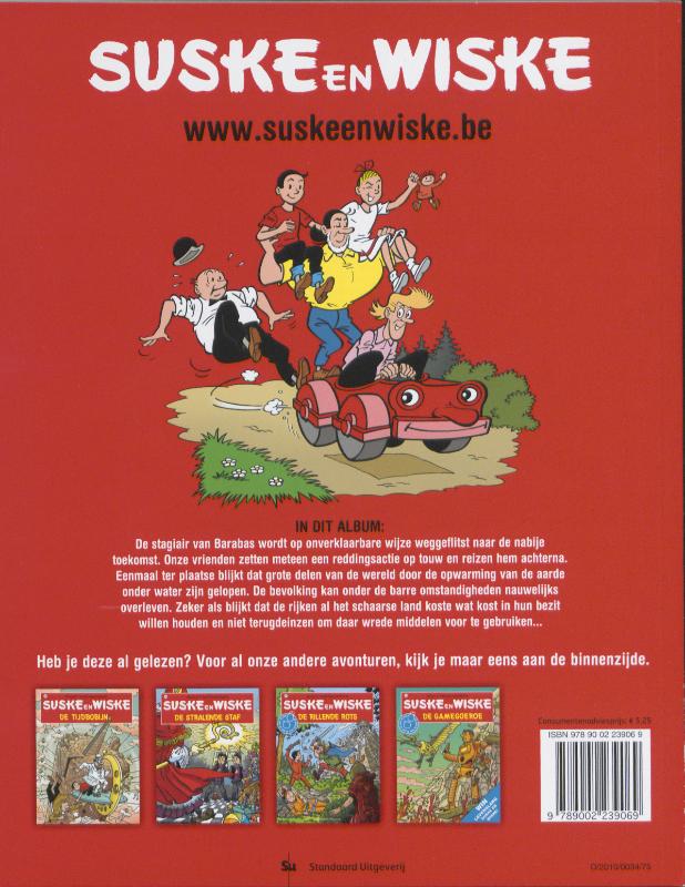 De watersater / Suske en Wiske / 309 achterkant