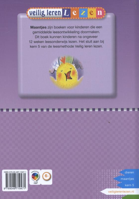 Pas op voor de vos! / Maantjes achterkant