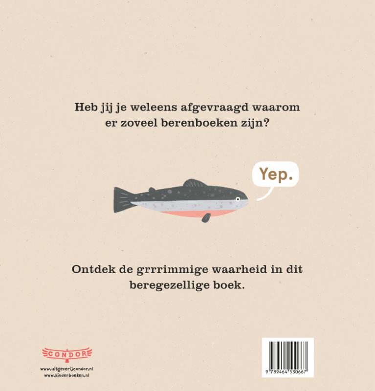 Alweer een berenboek. achterkant