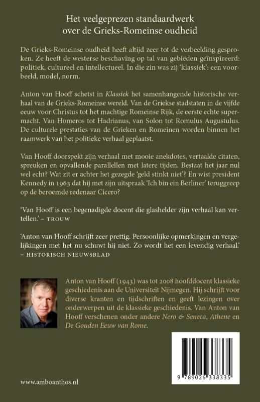 Klassiek Klassiek achterkant