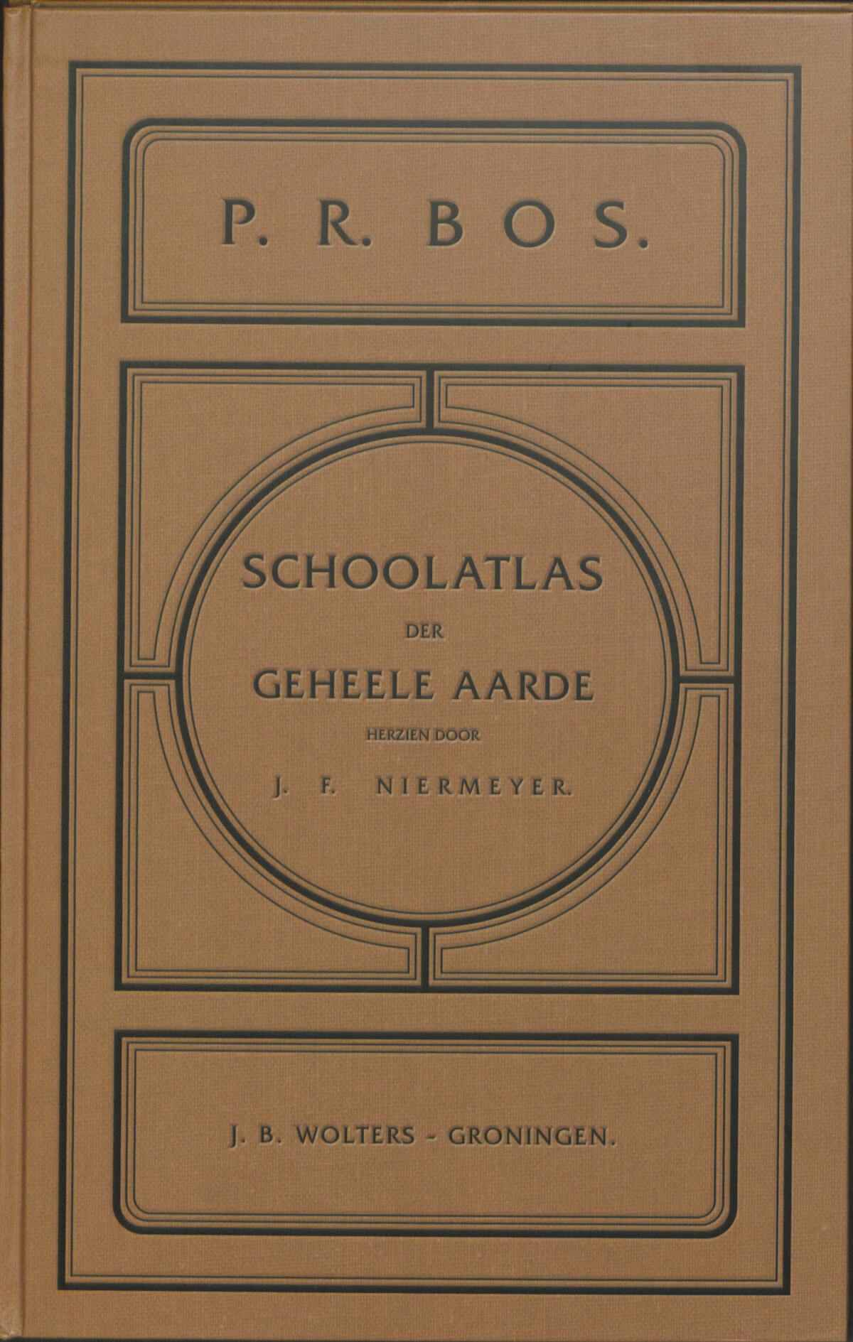 P.R. Bos Bos' Schoolatlas Der Geheele Aarde