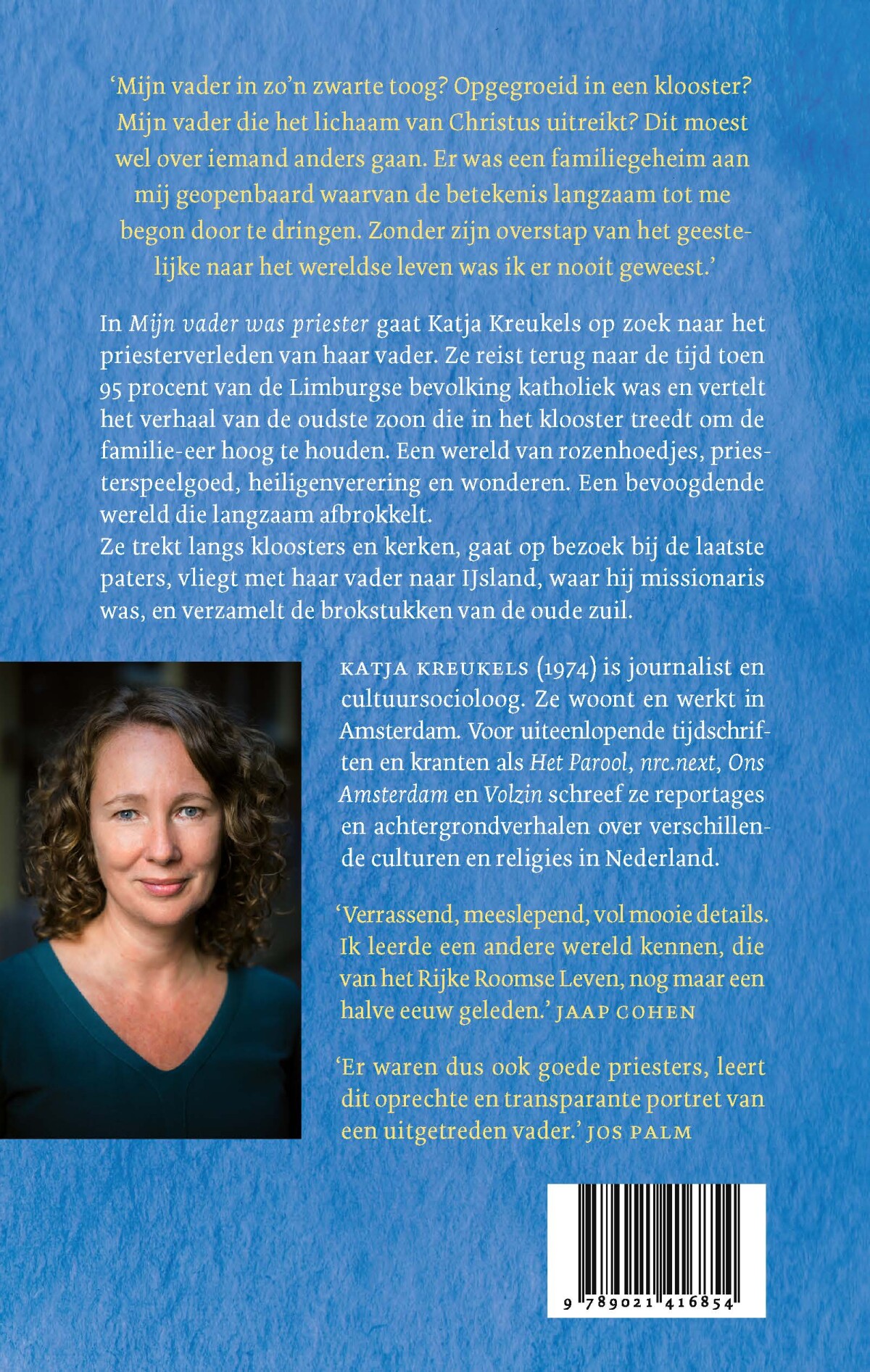 Mijn vader was priester achterkant
