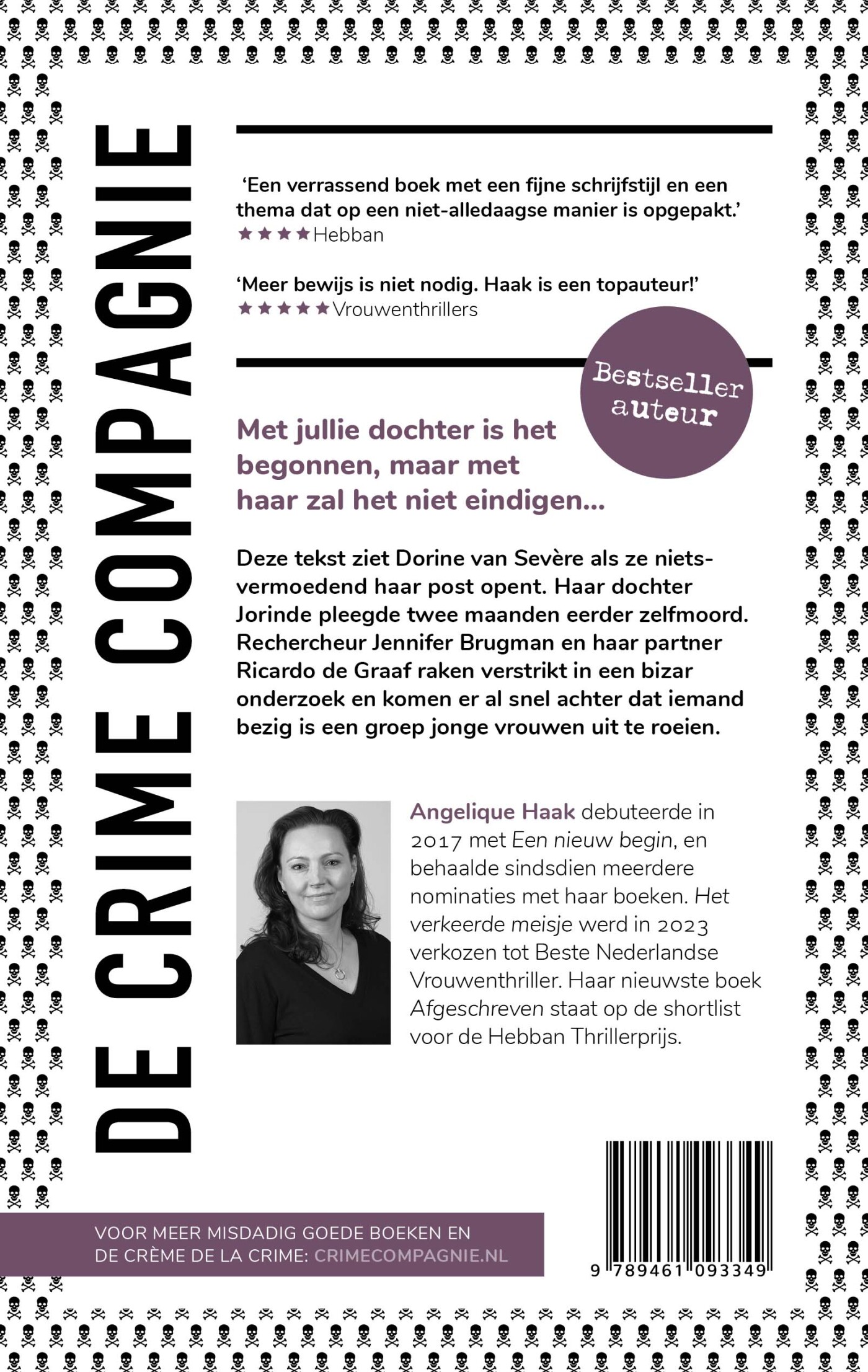 Uitgeschakeld / Jennifer Brugman / 2 achterkant
