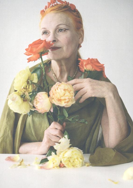 Vogue over Vivienne Westwood achterkant