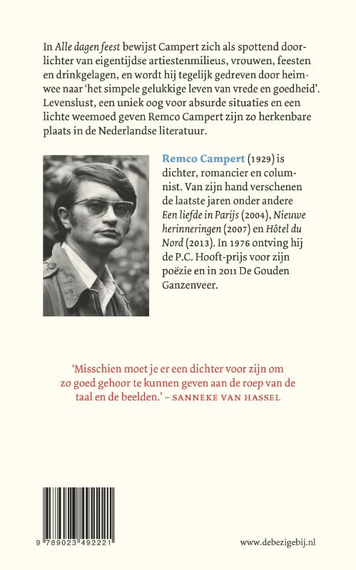 Alle dagen feest achterkant