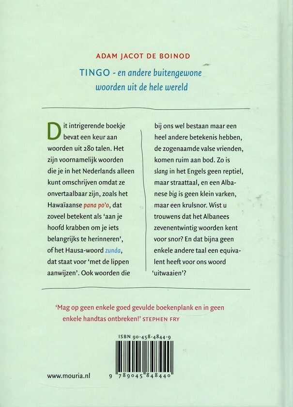 Tingo achterkant