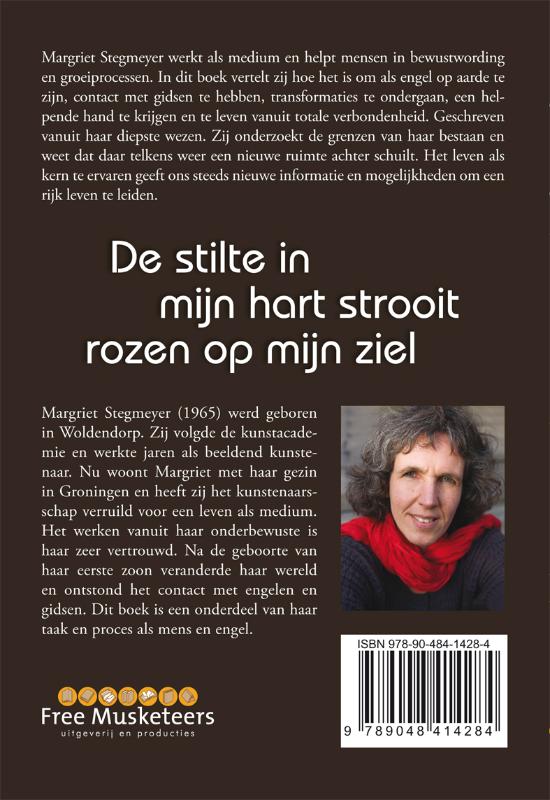 De stilte in mijn hart strooit rozen op mijn ziel achterkant
