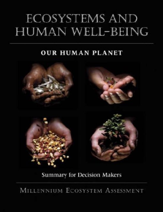 Ecosystems and Human Well-Being