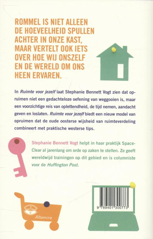 Ruimte voor jezelf Ruimte voor jezelf achterkant