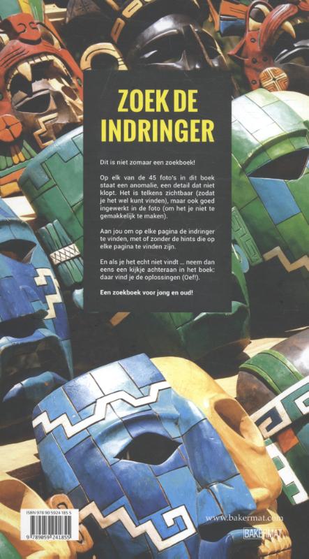 Zoek de indringer! achterkant