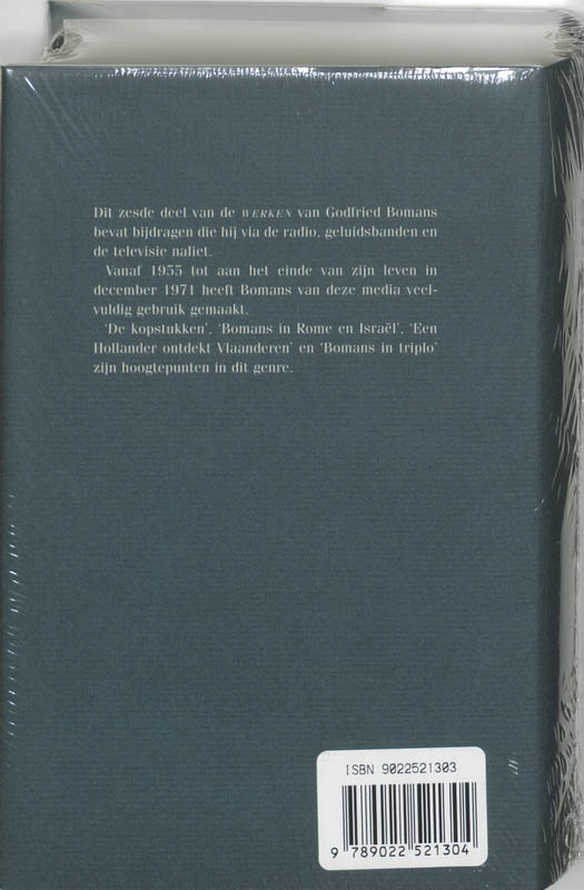 Werken Deel 6 achterkant